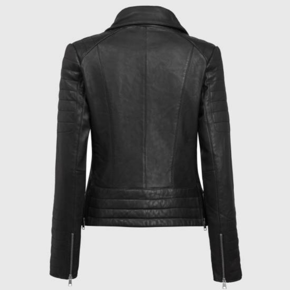 AllSaints Leather Jacket - Picture 2 of 10